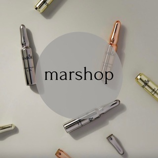 Логотип @marshop_love - магазин косметики marshop.ru