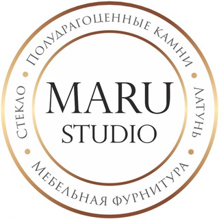 Логотип @marustudio_ru - MARU STUDIO | Мебельные ручки, собственное производство
