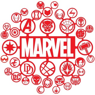 Логотип @marvelcomdc - Марвел | DC | Комиксы