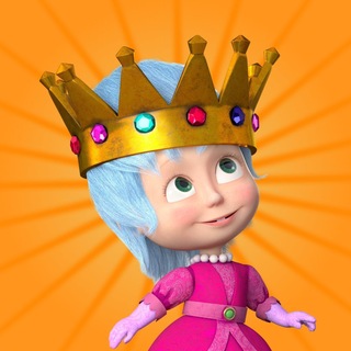 Логотип @mashaimedvedtg - Маша и Медведь