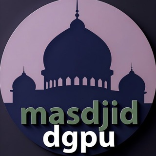 Логотип @masjiddgpu - Masdjid | Мечеть при ДГПУ