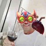 Логотип @masquemerda - mas que merda