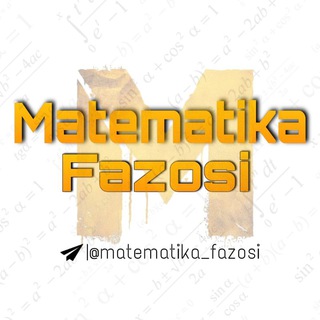 Логотип @matematika_fazosi - Matematika Fazosi