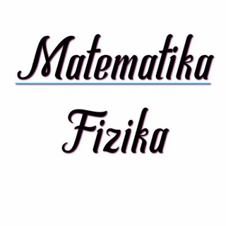 Логотип @matematika_fizika_12 - Matematiklar