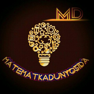 Логотип @matematika_grupaa - Matematika Dunyosida Group