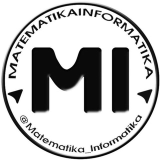 Логотип @matematika_va_informatika - MATEMATIKA va INFORMATIKA