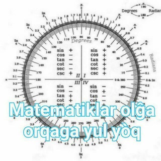 Логотип @matematikaommaviyguruhi - ◦•●◉✿[ 𝑭𝑨𝑸𝑨𝑻𝑴𝑨𝑻𝑬𝑴𝑨𝑻𝑰𝑲𝑳𝑨𝑹 ☬꧂