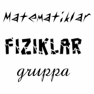 Логотип @matematikla_fiziklar - Fiziklar$$$Matematiklar$$$