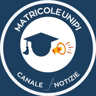 Логотип @matricoleunipinotizie - Matricole Unipi 2024-2025 📢 Canale Pisa Università Studenti Info DSU Toscana