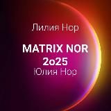 Логотип @matrixnor - Лилия Нор & Юлия Нор | MATRIX NOR 🌍