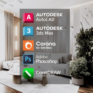 Логотип @max_design_emilen - Уроки по 3ds max