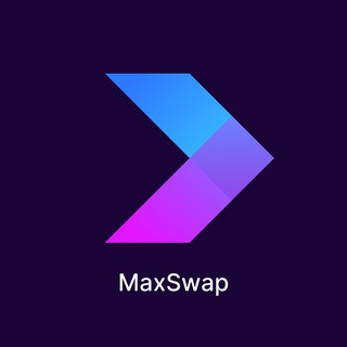 Логотип @MaxSwapCommunity - MaxSwap - Удобный крипто кошелек в Telegram