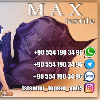 Логотип @maxtextileonline - Макс