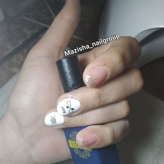Логотип @mazisha_nails - Mazisha_group of nails Buxara💅🎀✨