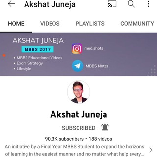 Логотип @mbbsnotesakshatjuneja - MBBS Notes