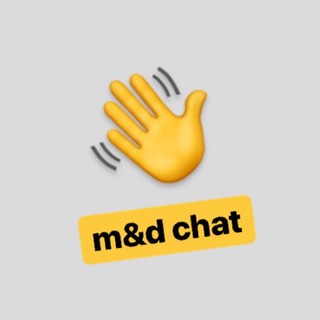 Логотип @md_conv - m&d chat
