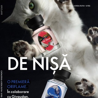 Логотип @md_katalog_oriflame - Молдова Каталог 06 2026 ЭК Орифлэйм Oriflame Орифлейм