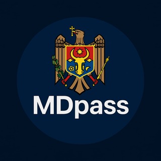 Логотип @md_pass - MDpass Гражданство Молдовы|Покупка