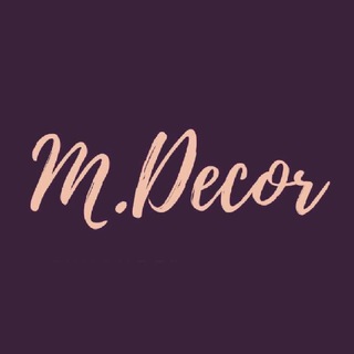 Логотип @mdecor_msk - Цветы. Доставка. Москва
