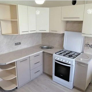 Логотип @mebel_vlad_obl - Кухни33. Корпусная мебель на заказ. +7 995 561-36-80 Владимирская и Московская области.