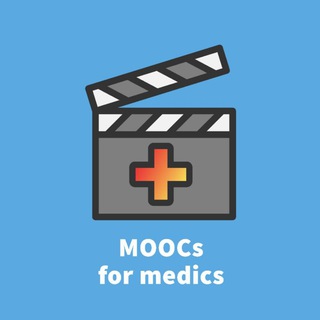 Логотип @med_mooc - MOOCs for medics