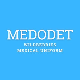 Логотип @med_odet_krd - Медицинская одежда - MEDODET на Wildberries!