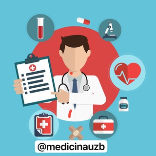 Логотип @medicinauzb - МЕДИЦИНА.Уз|TIBBIYOT.Uz