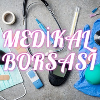Логотип @medikalborsasi - Medikal Borsası🦽🔬💉🩺🧬🩹🧥