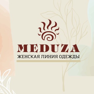 Логотип @meduza_shop - МЕДУЗА ◦ Копейск ◦ Женская одежда