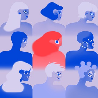 Логотип @megabitch - дочь разбойника