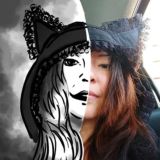 Логотип @meliskaart - Чернильная кисточка 🦊🍀