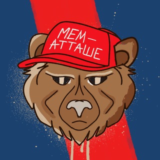 Логотип @memattache - МЕМ-АТТАШЕ