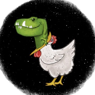 Логотип @memdinosaur - мемы про динозавров 🦖