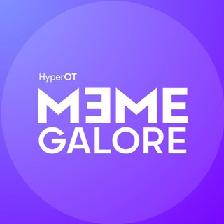 Логотип @meme_galore - Hyper's Meme Galore