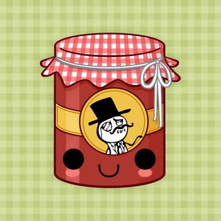 Логотип @meme_or_jam - Мем или джем? 🍯