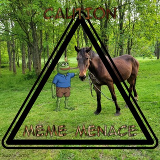 Логотип @memenace - Мемна загроза 🇺🇦