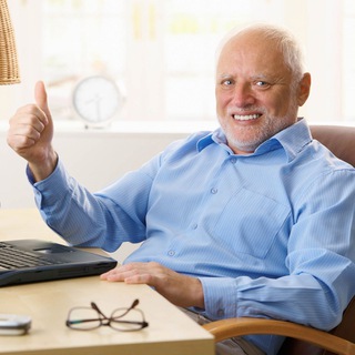 Логотип @memfather - четверть деда