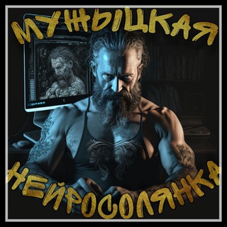 Логотип @mens_neuro_hodgepodge - МужЫцкая НейроСолянка