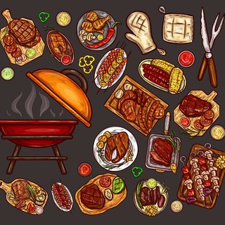 Логотип @menscookbook - Мужская кухня - Гастрономический Путеводитель