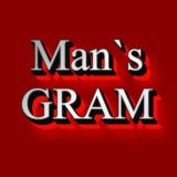 Логотип @mensgramchat - Man`sGram Chat