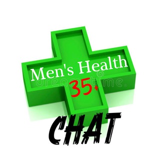 Логотип @menshealth35_chat - Men’s Health 35+ / Мужское здоровье Chat