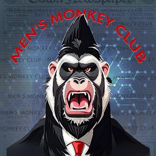 Логотип @mensmonkeyclub - MEN'S MONKEY CLUB
