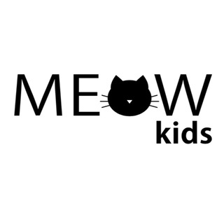 Логотип @meow_kids_chat - MEOW KIDS Chat