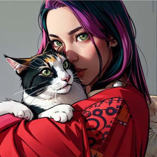 Логотип @meowkott - Кошкодевка 🐈