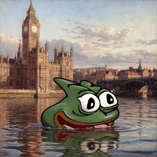 Логотип @merechannel - пепега pro max