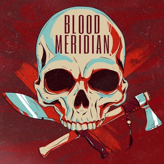Логотип @meriblood - Blood Meridian