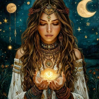 Логотип @message_tebe - Послание Вселенной