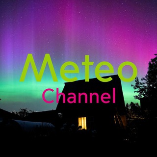 Логотип @meteo_official - Meteo Channel ☈