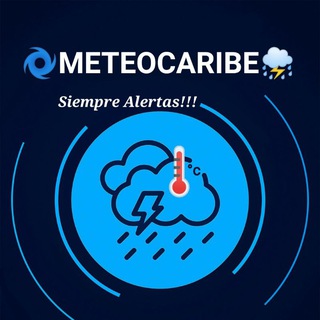 Логотип @meteocaribe_cu - 🌀MeteoCaribe⛈