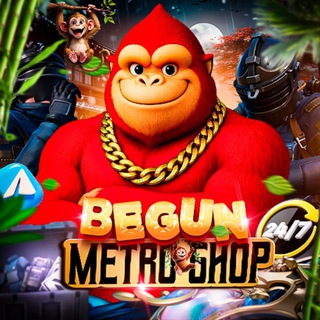 Логотип @metrobegunshop - 🦧BEGUN metro HERE🦧